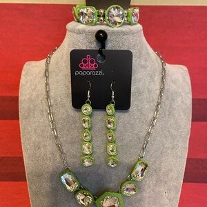 3 piece green set